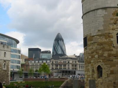 skyline of london